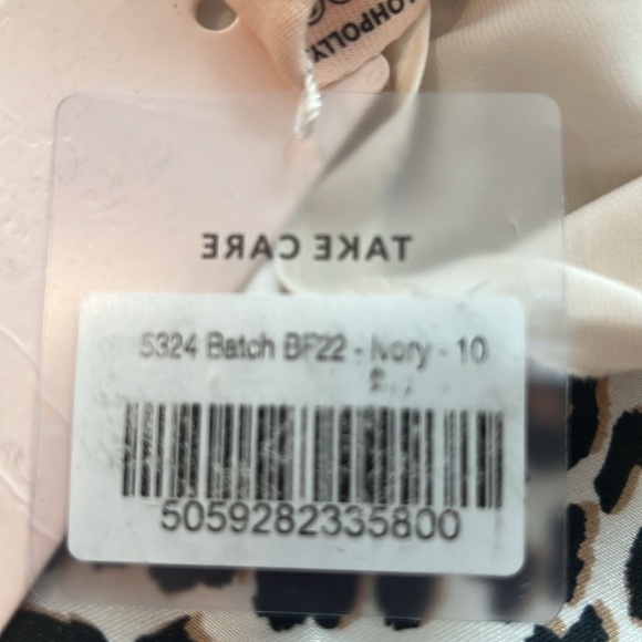 Oh Polly Satin Strapless Mini Dress - Picture 4 of 4